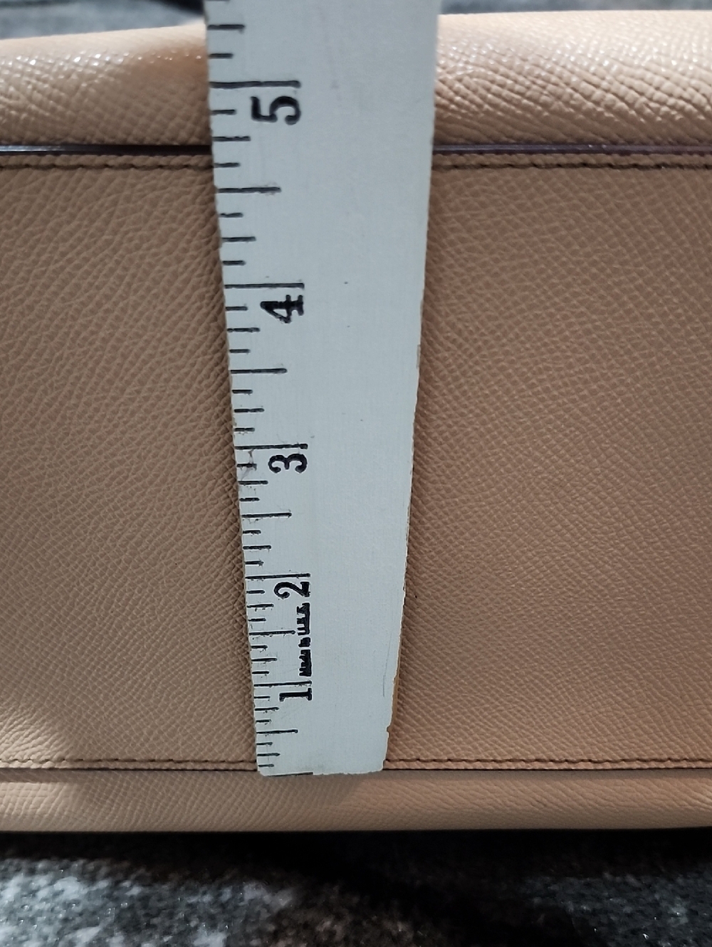 COACH CITY CROSSGRAIN LEATHER FULL-ZIP PATAL PINK TOTE BAG - Picture 5 of 16